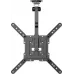 Кронштейн для телевизора Ultramounts UM967 черный 23"-55" макс.20кг потолочный поворот и наклон