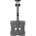 Кронштейн для телевизора Ultramounts UM967 черный 23"-55" макс.20кг потолочный поворот и наклон