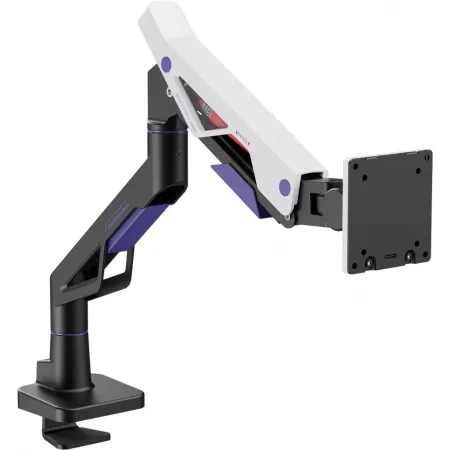 Кронштейн для мониторов Ultramounts UM741BW черный/белый 24"-57" макс.30кг крепление к столешнице поворот и наклон Кронштейн для мониторов Ultramounts UM741BW черный/белый 24"-57" макс.30кг крепление к столешнице поворот и наклон