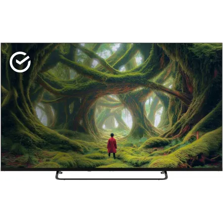 Телевизор LED Sber 50" SDX-50U4127 Салют ТВ черный 4K Ultra HD 60Hz DVB-T DVB-T2 DVB-C DVB-S DVB-S2 USB WiFi Smart TV