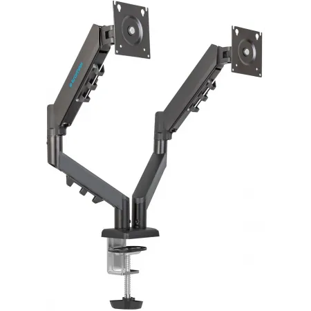 Кронштейн для мониторов Kromax OFFICE-14 черный 15"-32" макс.20кг настольный поворот и наклон Кронштейн для мониторов Kromax OFFICE-14 черный 15"-32" макс.20кг настольный поворот и наклон