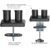 Кронштейн для мониторов Kromax OFFICE-15 черный 15"-32" макс.10кг настольный поворот и наклон