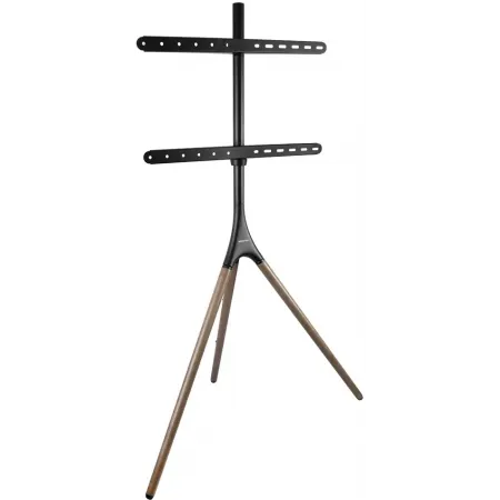 Стойка для телевизора Kromax OMEGA-11 серебристый/береза 32"-70" макс.35кг напольный фиксированный