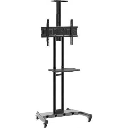 Стойка для телевизора Kromax OMEGA-17 черный 32"-80" макс.50кг напольный поворот и наклон