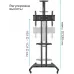 Стойка для телевизора Kromax OMEGA-17 черный 32"-80" макс.50кг напольный поворот и наклон