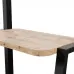 Стойка для телевизора Holder PR-108 черный/береза 32"-65" макс.80кг напольный мобильный