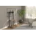 Стойка для телевизора Holder PR-108 черный/береза 32"-65" макс.80кг напольный мобильный