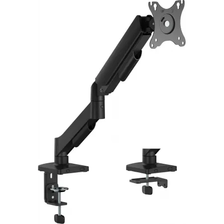 Кронштейн для мониторов Cactus CS-VM-MD-70-BK черный/белый 17"-32" макс.9кг настольный поворот и наклон Кронштейн для мониторов Cactus CS-VM-MD-70-BK черный/белый 17"-32" макс.9кг настольный поворот и наклон