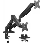 Кронштейн для мониторов Cactus CS-VM-MD-72-BK черный/белый 17"-32" макс.9кг настольный поворот и наклон