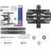 Кронштейн для телевизора Kromax Ultra Slim-101 черный 21"-70" макс.45кг настенный поворот и наклон Кронштейн для телевизора Kromax Ultra Slim-101 черный 21"-70" макс.45кг настенный поворот и наклон