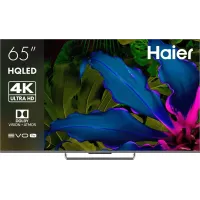 Телевизор QLED Haier 65" Smart TV S6 Frameless серый 4K Ultra HD 144Hz MEMC DVB-T DVB-T2 DVB-C DVB-S DVB-S2 USB WiFi Smart TV