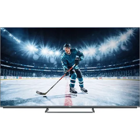 Телевизор LED Haier 55" 55 MiniLED M4 Frameless серебристый 4K Ultra HD 60Hz MEMC DVB-T DVB-T2 DVB-C DVB-S2 USB WiFi Smart TV