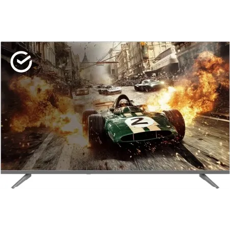 Телевизор LED Sber 43" SDX-43F3011 Салют ТВ Frameless черный 4K Ultra HD 60Hz DVB-T DVB-T2 DVB-C DVB-S DVB-S2 USB WiFi Smart TV