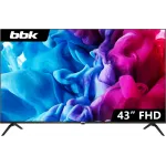 Телевизор LED BBK 43" 43LEM-1037/FTS2C (B) черный FULL HD 50Hz DVB-T2 DVB-C DVB-S2 USB (RUS)