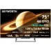 Телевизор LED Skyworth 75" 75X67H NEXO Mini-LED черный/серый 4K Ultra HD 120Hz MEMC DVB-T DVB-T2 DVB-C DVB-S DVB-S2 USB WiFi Smart TV