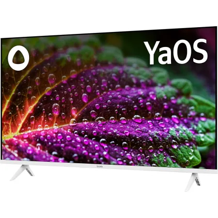 Телевизор LED BBK 40" 40LEX-7244/FTS2C (W) YaOS Frameless белый FULL HD 60Hz DVB-T2 DVB-C DVB-S2 USB WiFi Smart TV (RUS)