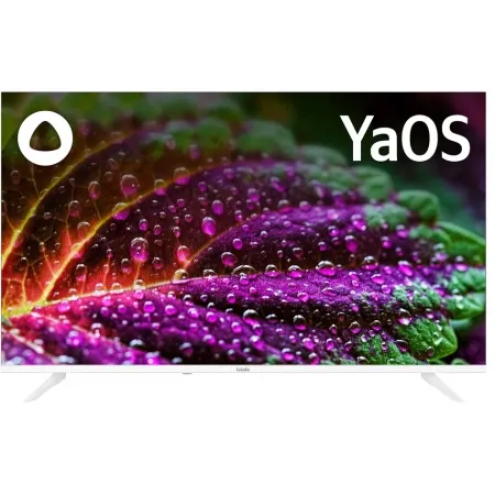 Телевизор LED BBK 43" 43LEX-8241/UTS2C (W) Яндекс.ТВ белый 4K Ultra HD 60Hz DVB-T2 DVB-C DVB-S2 USB WiFi Smart TV (RUS)