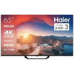 Телевизор HQLED Haier 65" DH1VNBD01RU S2 Pro Frameless черный/черный 4K Ultra HD 60Hz MEMC DVB-T DVB-T2 DVB-C DVB-C2 DVB-S2 USB WiFi Smart TV