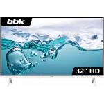 Телевизор LED BBK 32" 32LEM-1045/TS2C (W) белый HD 60Hz DVB-T2 DVB-C DVB-S2 USB (RUS)