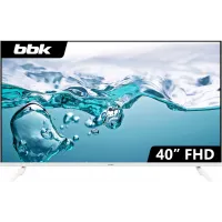 Телевизор LED BBK 40" 40LEM-1045/FTS2C (W) белый FULL HD 60Hz DVB-T2 DVB-C DVB-S2 USB (RUS) Телевизор LED BBK 40" 40LEM-1045/FTS2C (W) белый FULL HD 60Hz DVB-T2 DVB-C DVB-S2 USB (RUS)