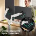 Кронштейн для мониторов Onkron G160 BW черный/белый 13"-32" макс.20кг настольный поворот и наклон верт.перемещ.