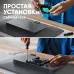 Кронштейн для мониторов Onkron G160 BW черный/белый 13"-32" макс.20кг настольный поворот и наклон верт.перемещ.