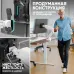 Кронштейн для мониторов Onkron G80 BW черный/белый 13"-32" макс.10кг настольный поворот и наклон верт.перемещ.