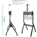 Стойка для телевизора Kromax Omega-14 черный 32"-90" макс.95кг напольный наклон