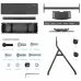 Стойка для телевизора Kromax Omega-14 черный 32"-90" макс.95кг напольный наклон