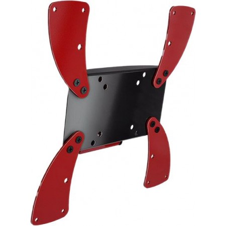 Кронштейн для телевизора Holder LCDS-5058 черный глянец 19"-47" макс.30кг настенный наклон