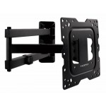 Кронштейн для телевизора Kromax DIX-18 черный 22"-65" макс.40кг настенный поворот и наклон