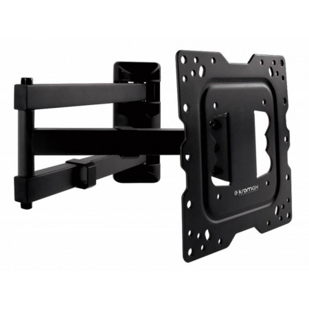 Кронштейн для телевизора Kromax DIX-18 черный 22"-65" макс.40кг настенный поворот и наклон