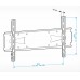 Кронштейн для телевизора Holder PFS-4017 черный 32"-60" макс.40кг настенный фиксированный