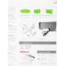 Кронштейн для телевизора Hama H-118103 черный 32"-65" макс.25кг настенный поворот и наклон