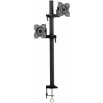 Кронштейн для мониторов ЖК Kromax OFFICE-5 серый 15"-32" макс.12кг настольный поворот и наклон