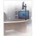 Кронштейн для мониторов ЖК Kromax OFFICE-5 серый 15"-32" макс.12кг настольный поворот и наклон
