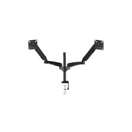Кронштейн для мониторов ЖК Kromax OFFICE-12 черный 15"-32" макс.12кг настольный поворот и наклон