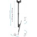 Кронштейн для телевизора Kromax COBRA-4 черный 15"-75" макс.65кг потолочный поворот и наклон