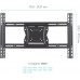 Кронштейн для телевизора Kromax COBRA-4 черный 15"-75" макс.65кг потолочный поворот и наклон