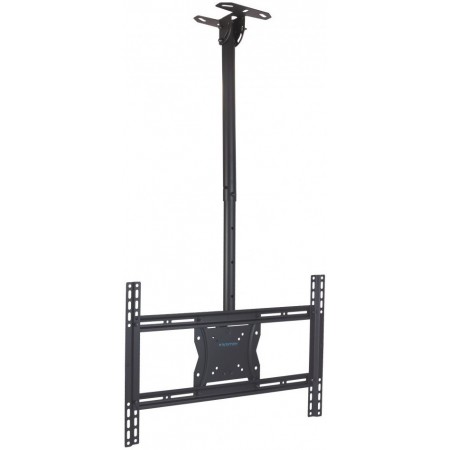 Кронштейн для телевизора Kromax COBRA-4 черный 15"-75" макс.65кг потолочный поворот и наклон