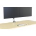 Кронштейн для мониторов Cactus CS-VM-FE124D-BK черный 15"-27" макс.8кг настольный поворот и наклон