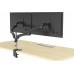 Кронштейн для мониторов Cactus CS-VM-FE124D-BK черный 15"-27" макс.8кг настольный поворот и наклон