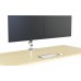 Кронштейн для мониторов Cactus CS-VM-FE124D-AL серебристый 15"-27" макс.8кг настольный поворот и наклон
