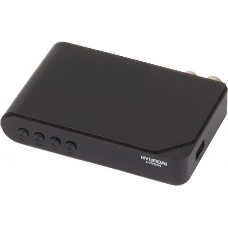 Ресивер DVB-T2 Hyundai H-DVB200 черный