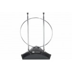 Антенна телевизионная Harper ADVB-2010 7дБ пассивная черный каб.:1.35м