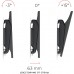 Кронштейн для телевизора Holder LCDS-5010 черный металлик 20"-40" макс.45кг настенный наклон
