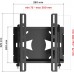 Кронштейн для телевизора Holder LCDS-5010 черный металлик 20"-40" макс.45кг настенный наклон