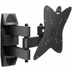 Кронштейн для телевизора Holder LCDS-5038 металлик 20"-37" макс.30кг настенный поворот и наклон