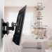 Кронштейн для телевизора Holder LCDS-5038 металлик 20"-37" макс.30кг настенный поворот и наклон