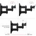 Кронштейн для телевизора Holder LCDS-5039 металлик 10"-26" макс.25кг настенный поворот и наклон